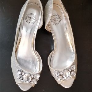 FINAL PRICE Silver Heels